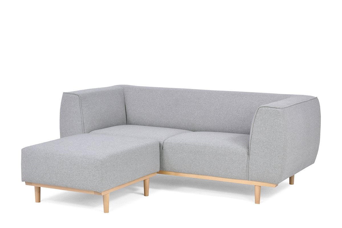 Sofa PUMA, pilka, 187x84x70 cm