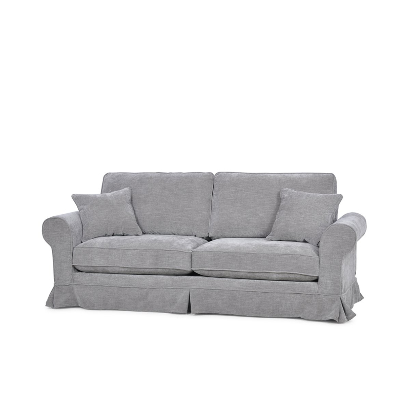 Sofa PURRI, pilka, 227x90x98 cm