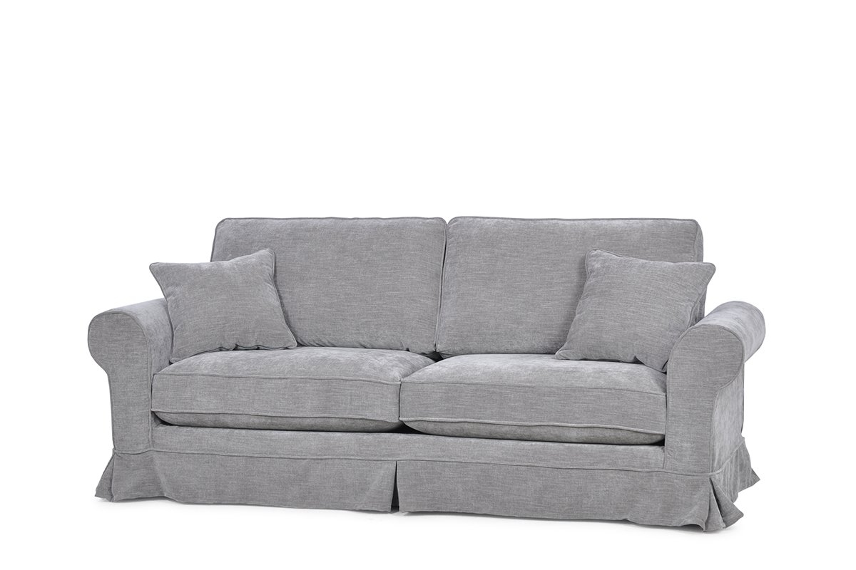 Sofa PURRI, pilka, 227x90x98 cm