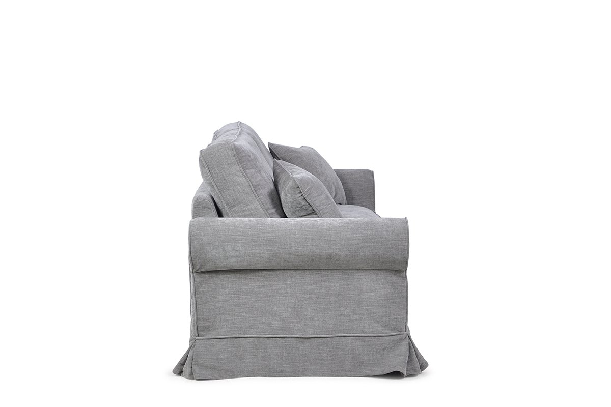 Sofa PURRI, pilka, 227x90x98 cm