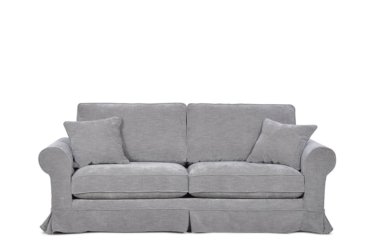 Sofa PURRI, pilka, 227x90x98 cm