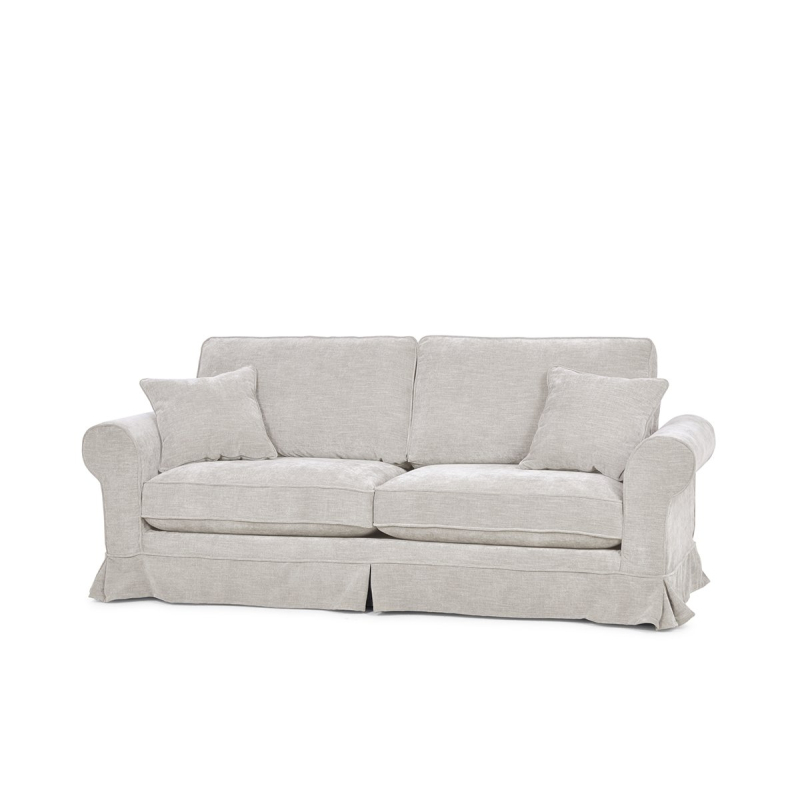 Sofa PURRI, smėlio, 227x90x98 cm