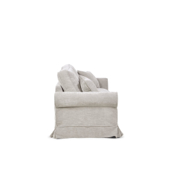 Sofa PURRI, smėlio, 227x90x98 cm
