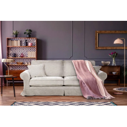 Sofa PURRI, smėlio, 227x90x98 cm