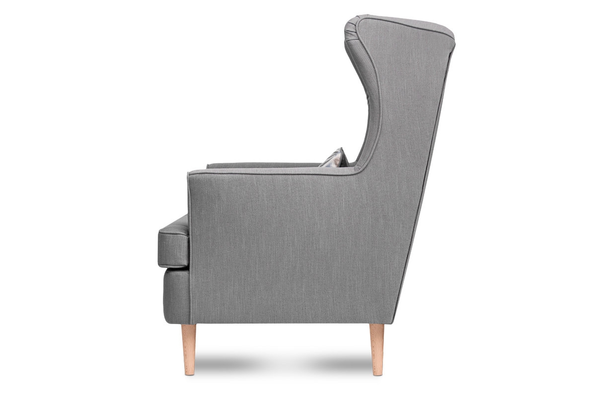 Fotelis STRAL, pilkas, 82x80x108 cm