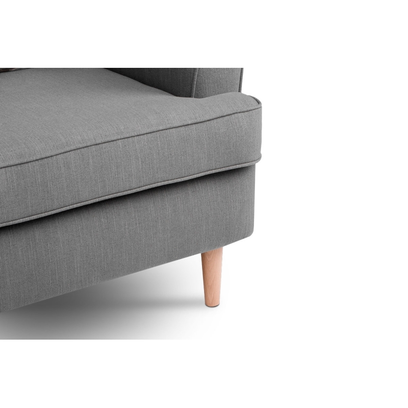 Fotelis STRAL, pilkas, 82x80x108 cm