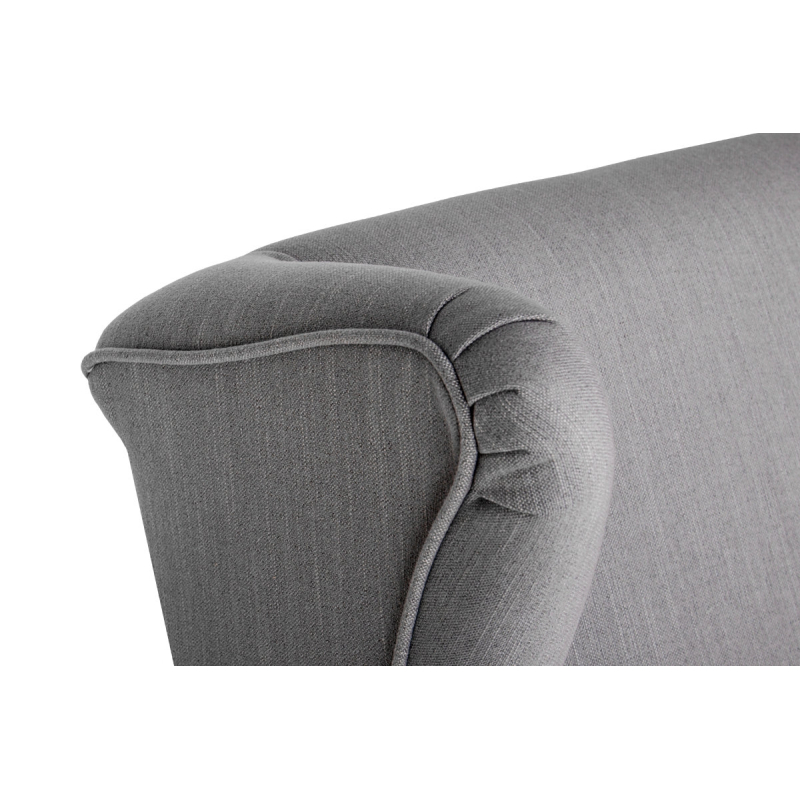 Fotelis STRAL, pilkas, 82x80x108 cm