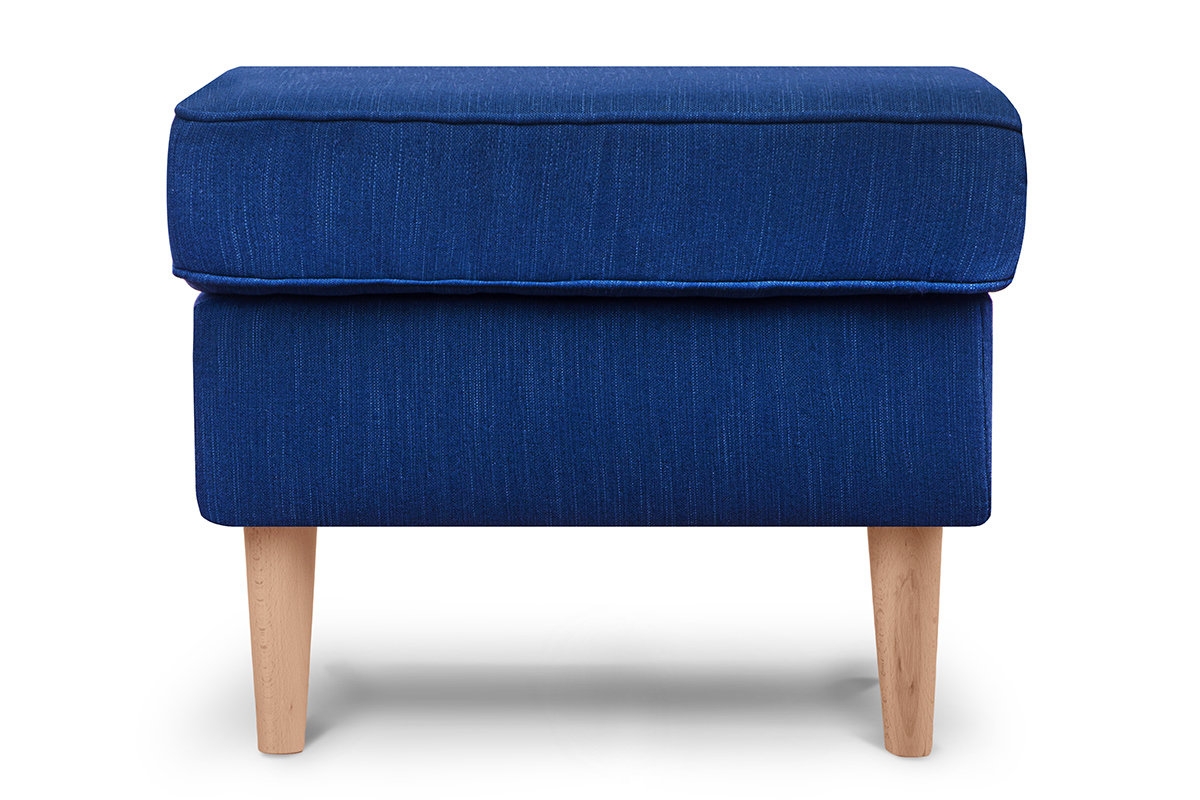 Pufas STRAL, mėlynas, 56x41x43 cm