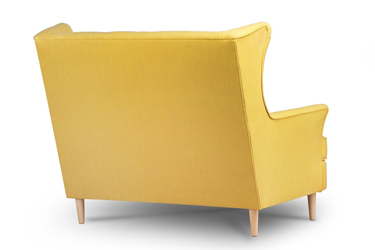 Sofa STRAL, geltona, 136x96x106 cm