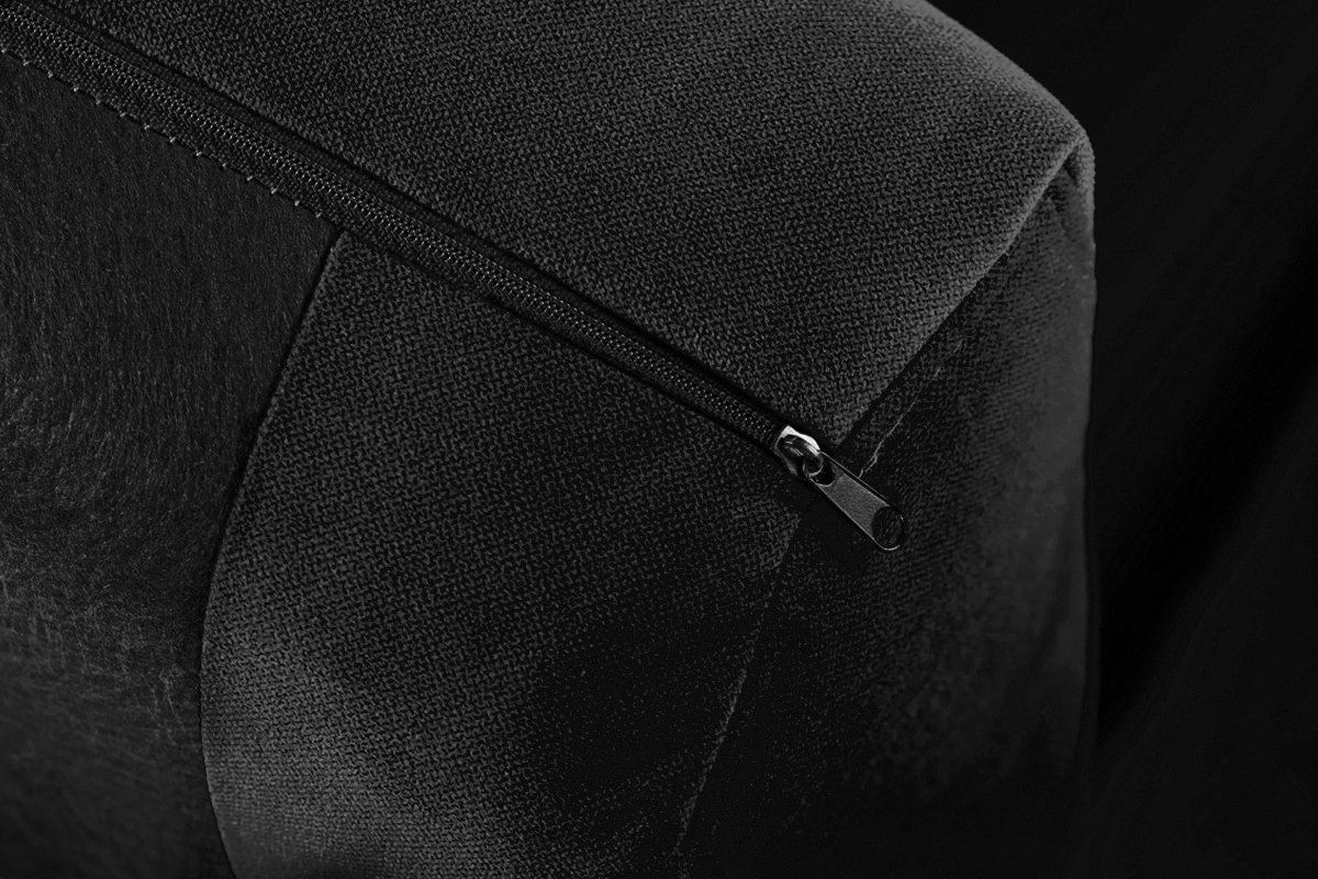 Fotelis TAGO, juodas, 86x88x80 cm