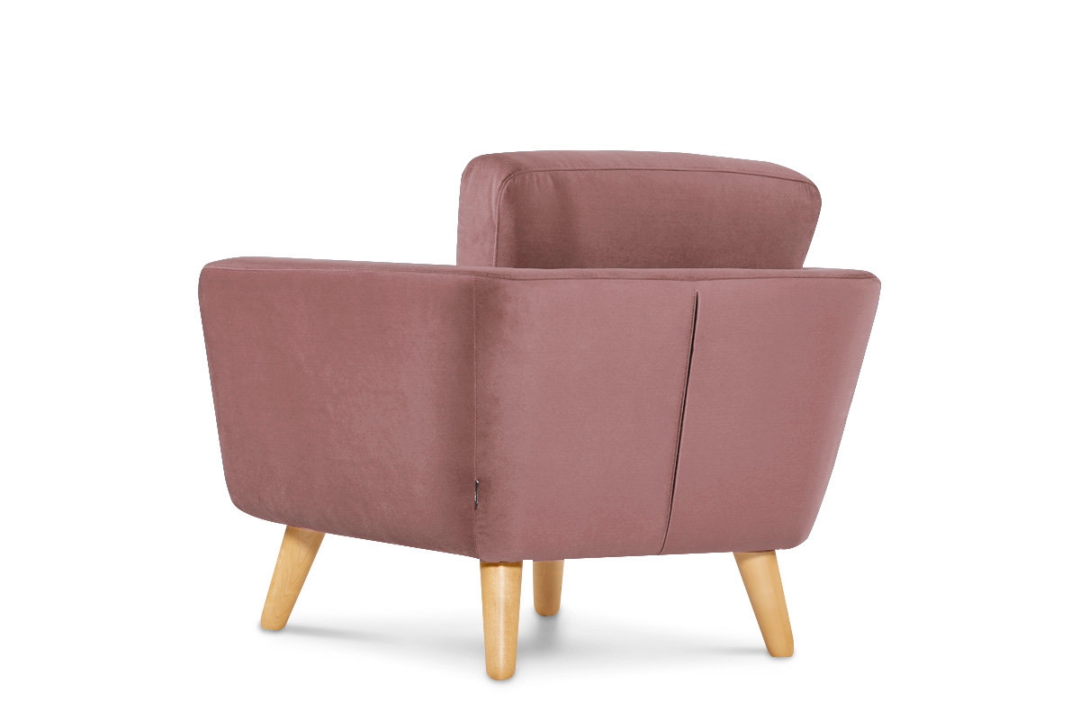 Fotelis TAGO, rožinis, 86x88x80 cm