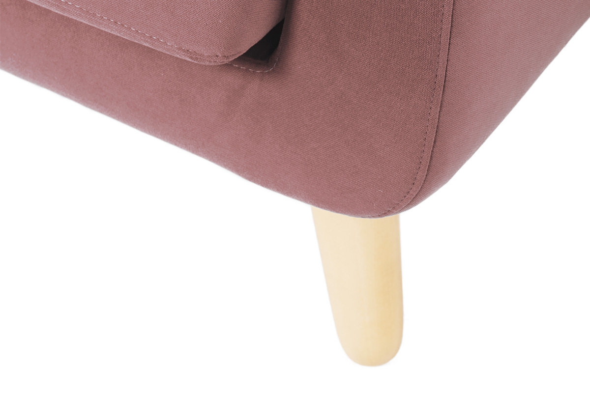 Fotelis TAGO, rožinis, 86x88x80 cm
