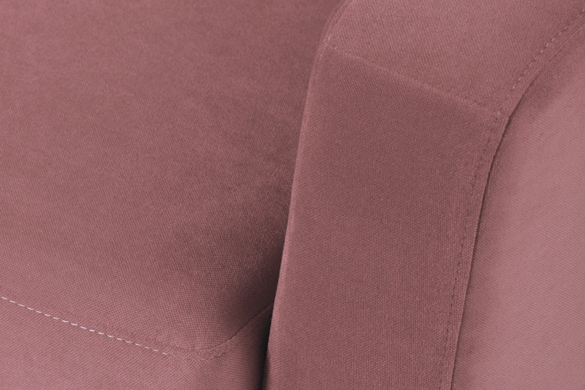 Fotelis TAGO, rožinis, 86x88x80 cm