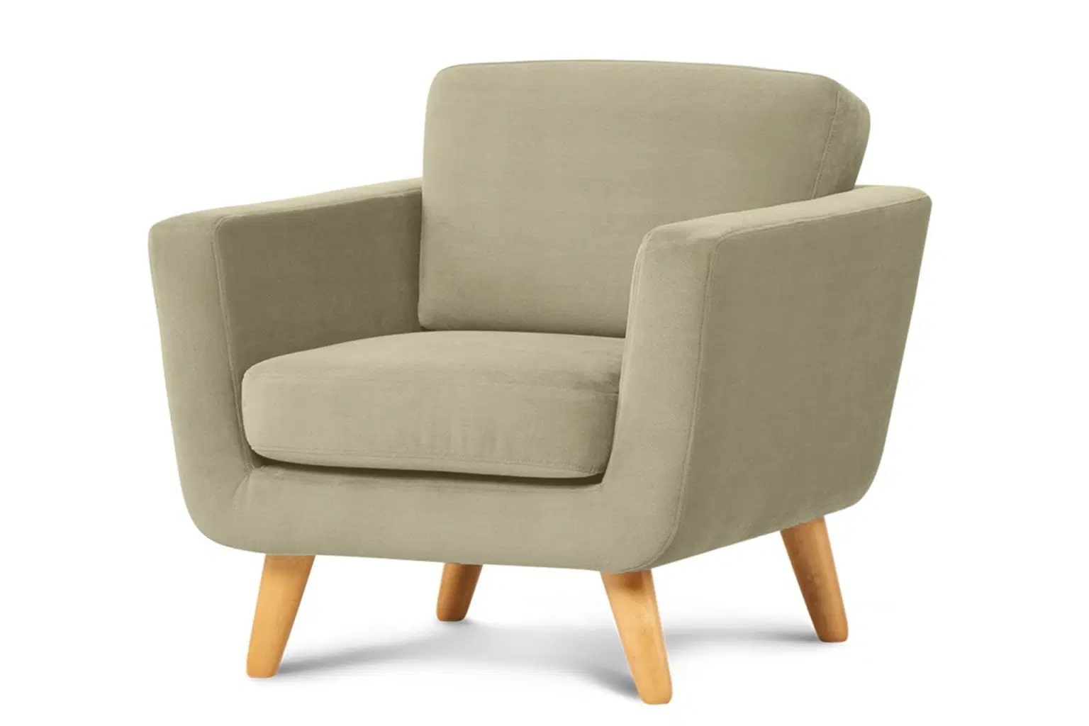 Fotelis TAGO, smėlio, 86x88x80 cm