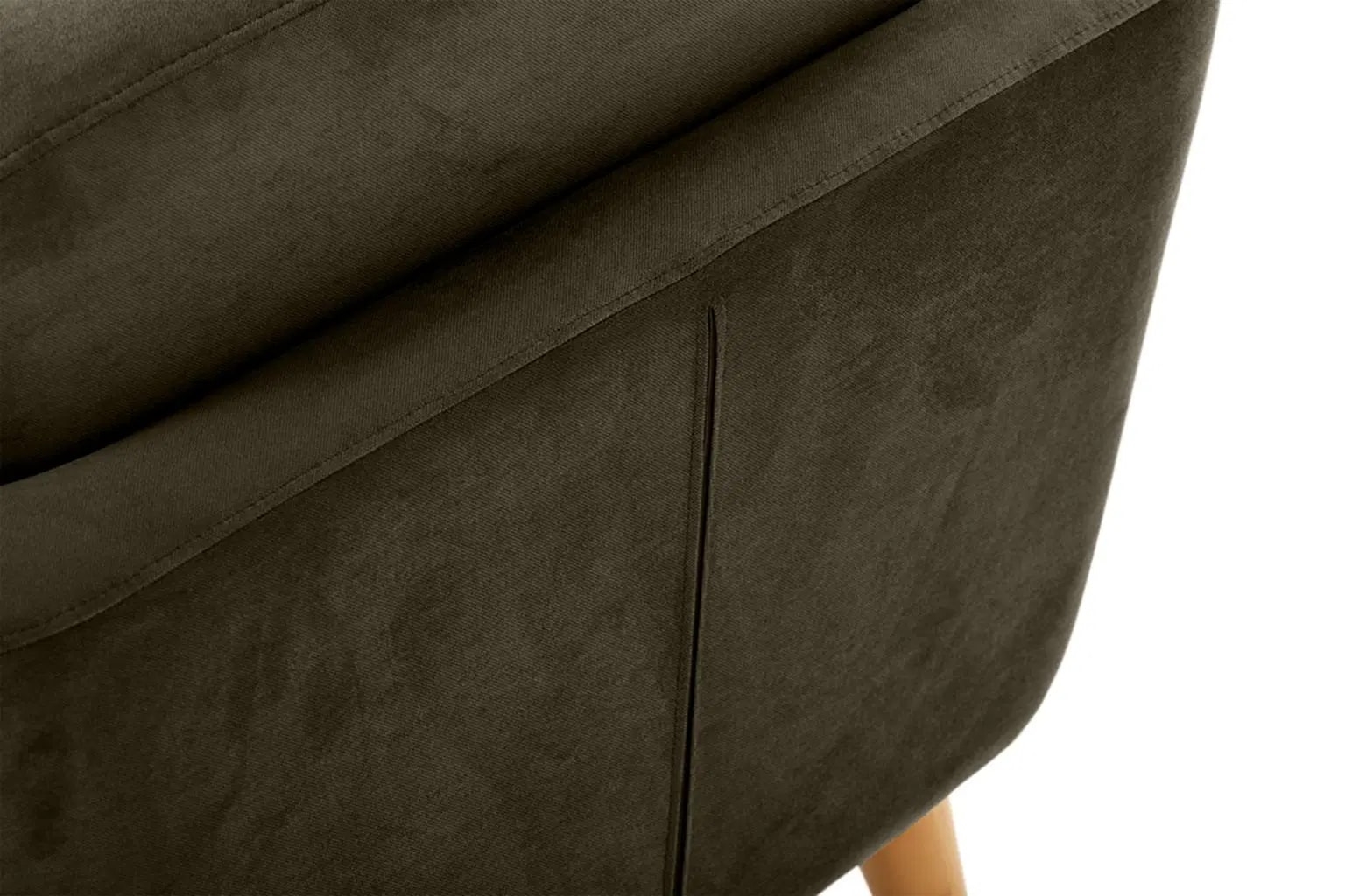 Fotelis TAGO, rudas, 86x88x80 cm