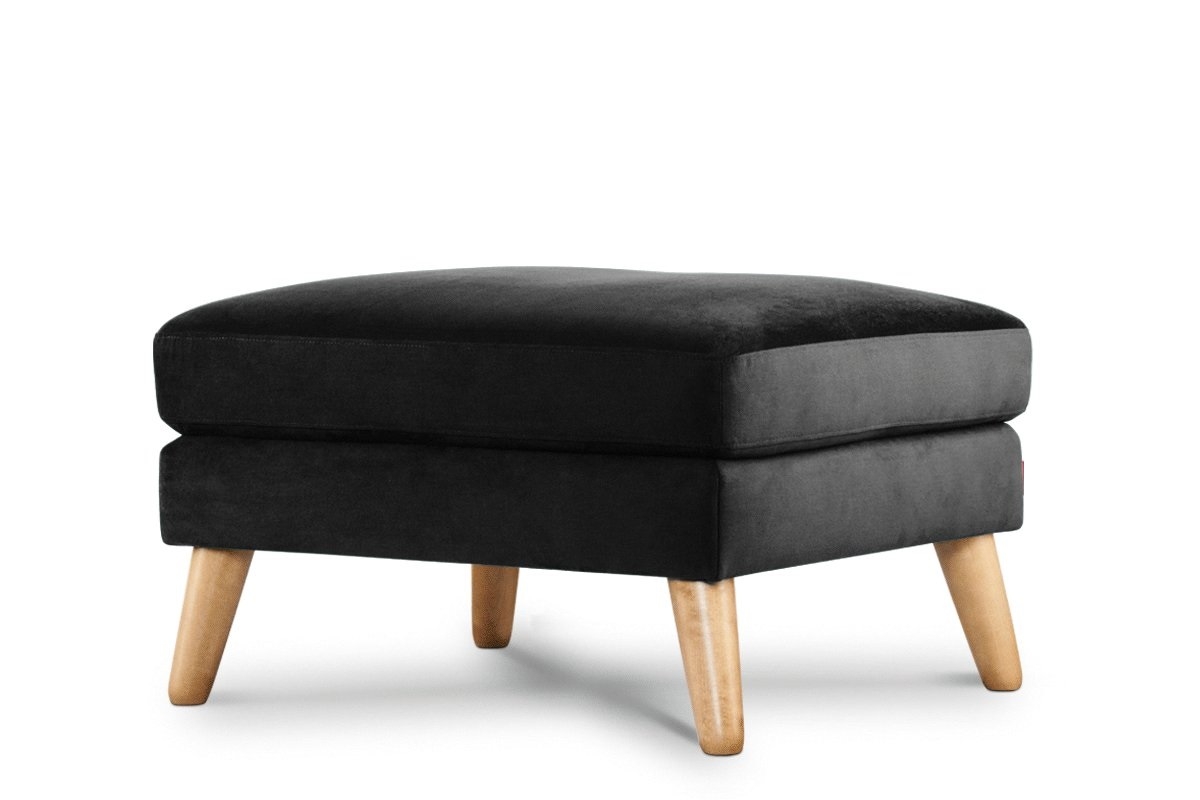 Pufas TAGO, pilkas, 80x65x46 cm