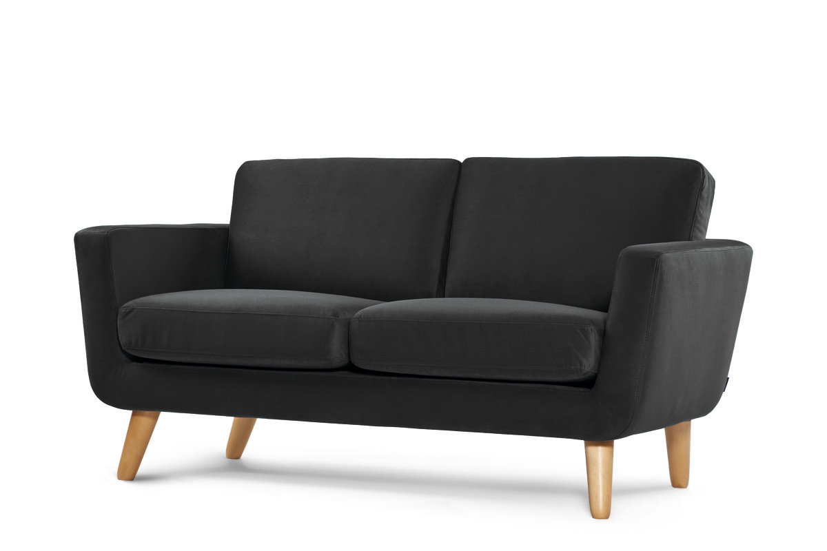 Sofa TAGO, juoda, 154x88x80 cm
