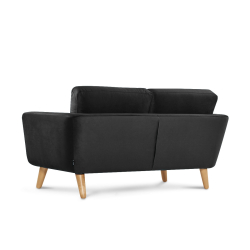 Sofa TAGO, juoda, 154x88x80 cm