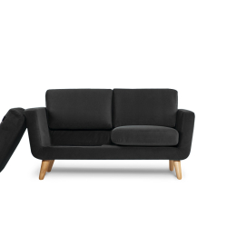 Sofa TAGO, juoda, 154x88x80 cm