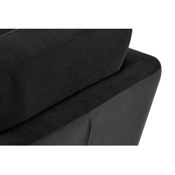 Sofa TAGO, juoda, 154x88x80 cm