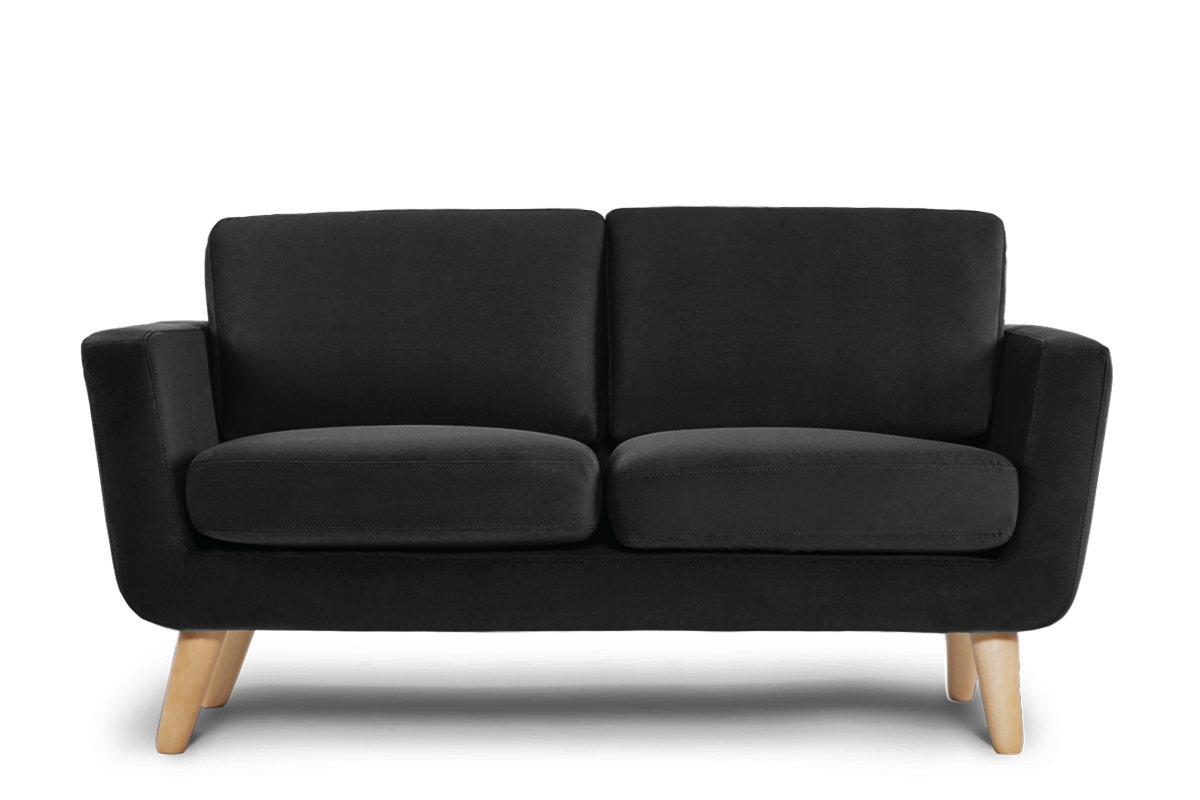 Sofa TAGO, juoda, 154x88x80 cm