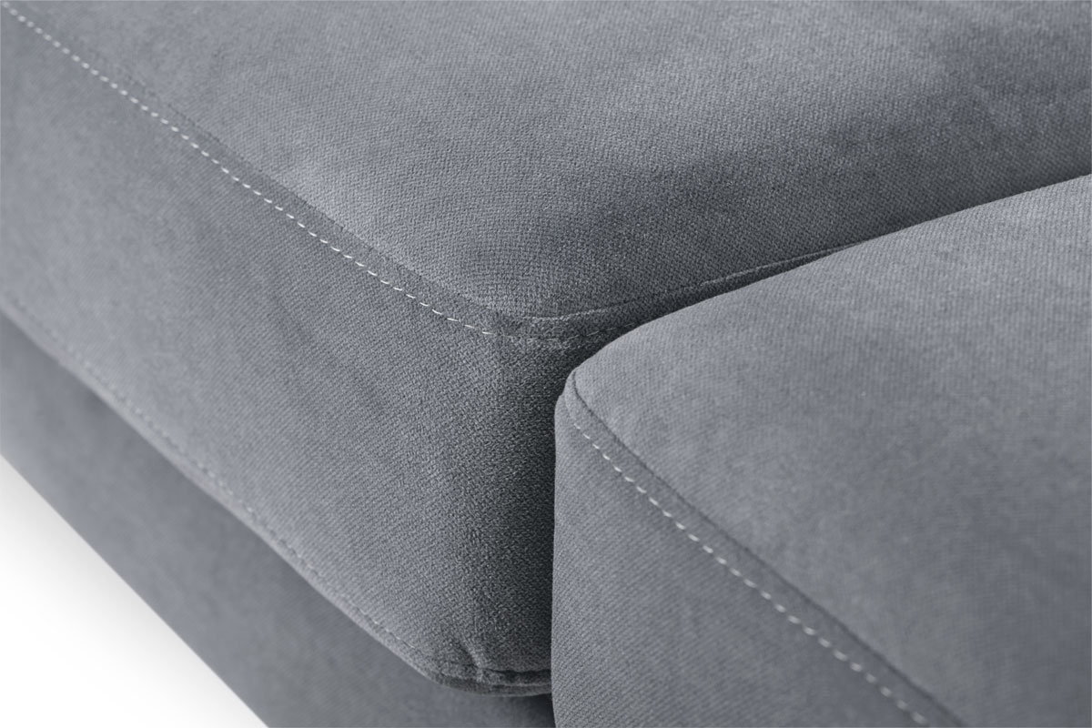 Sofa TAGO, pilka, 154x88x80 cm