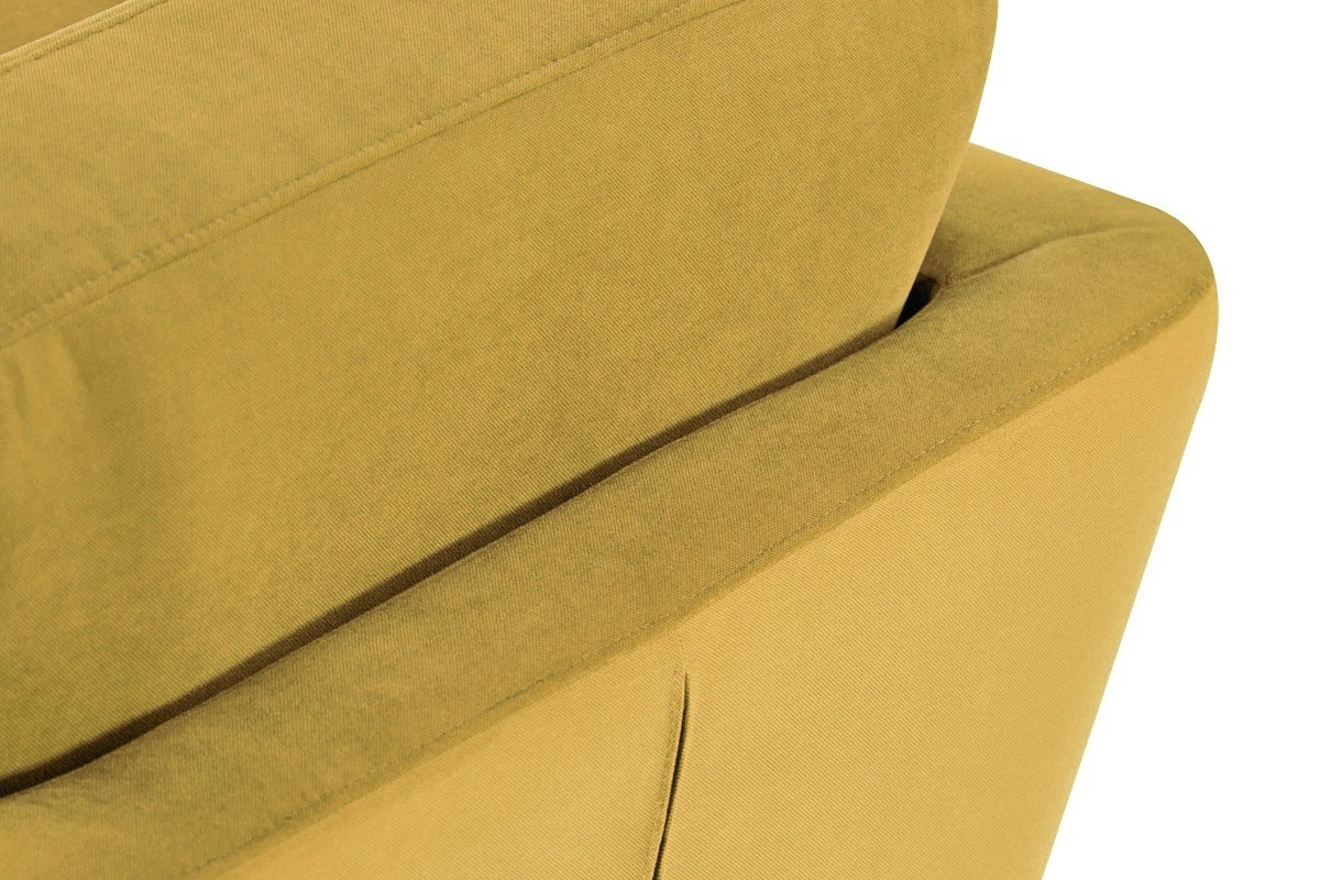 Sofa TAGO, geltona, 154x88x80 cm