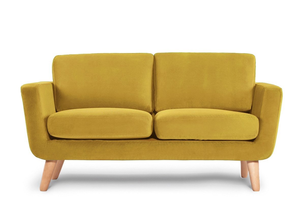 Sofa TAGO, geltona, 154x88x80 cm