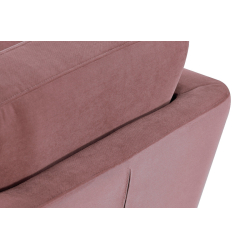 Sofa TAGO, rožinė, 154x88x80 cm