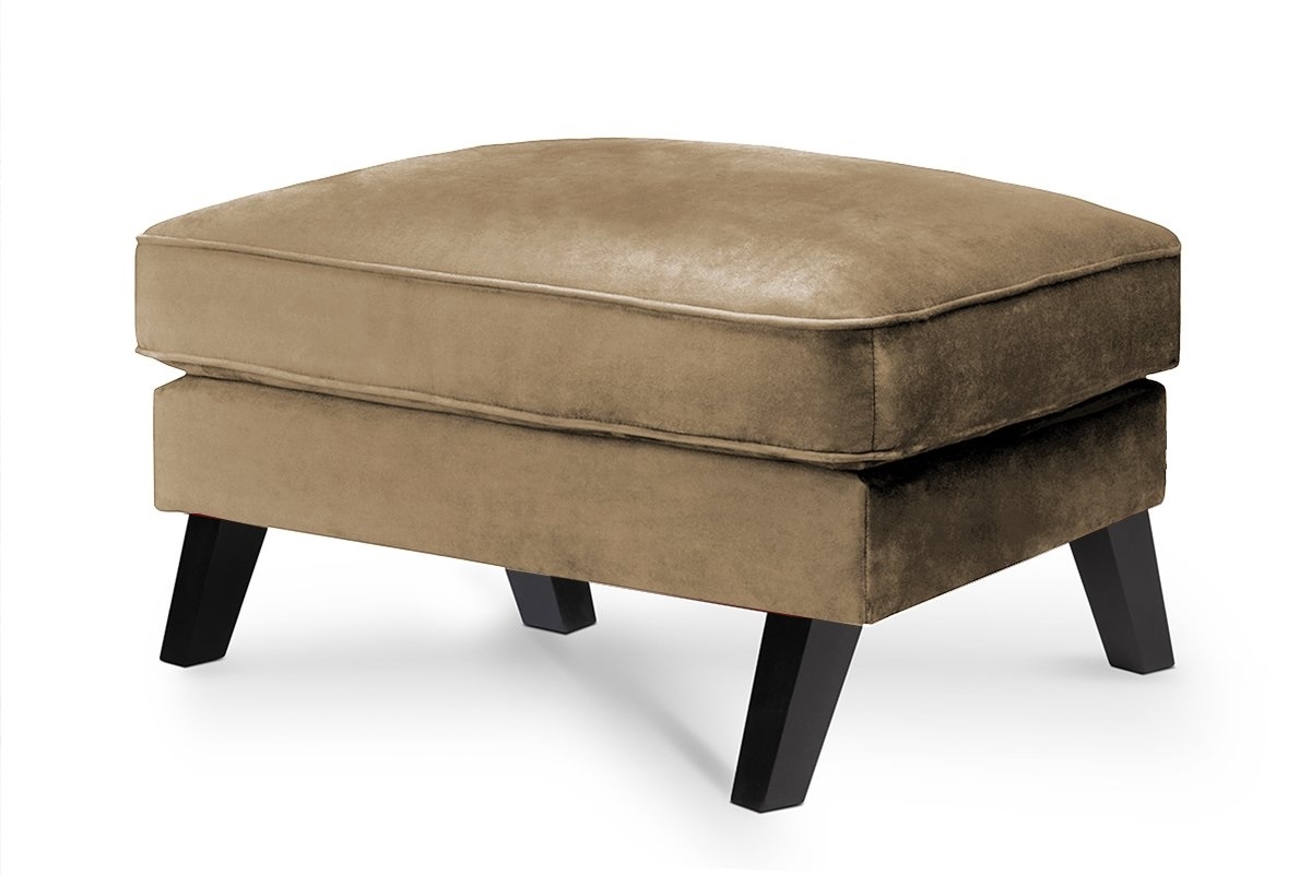 Pufas TERO, šviesiai rudas, 80x60x46 cm