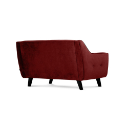 Sofa TERO, bordo, 146x89x81 cm