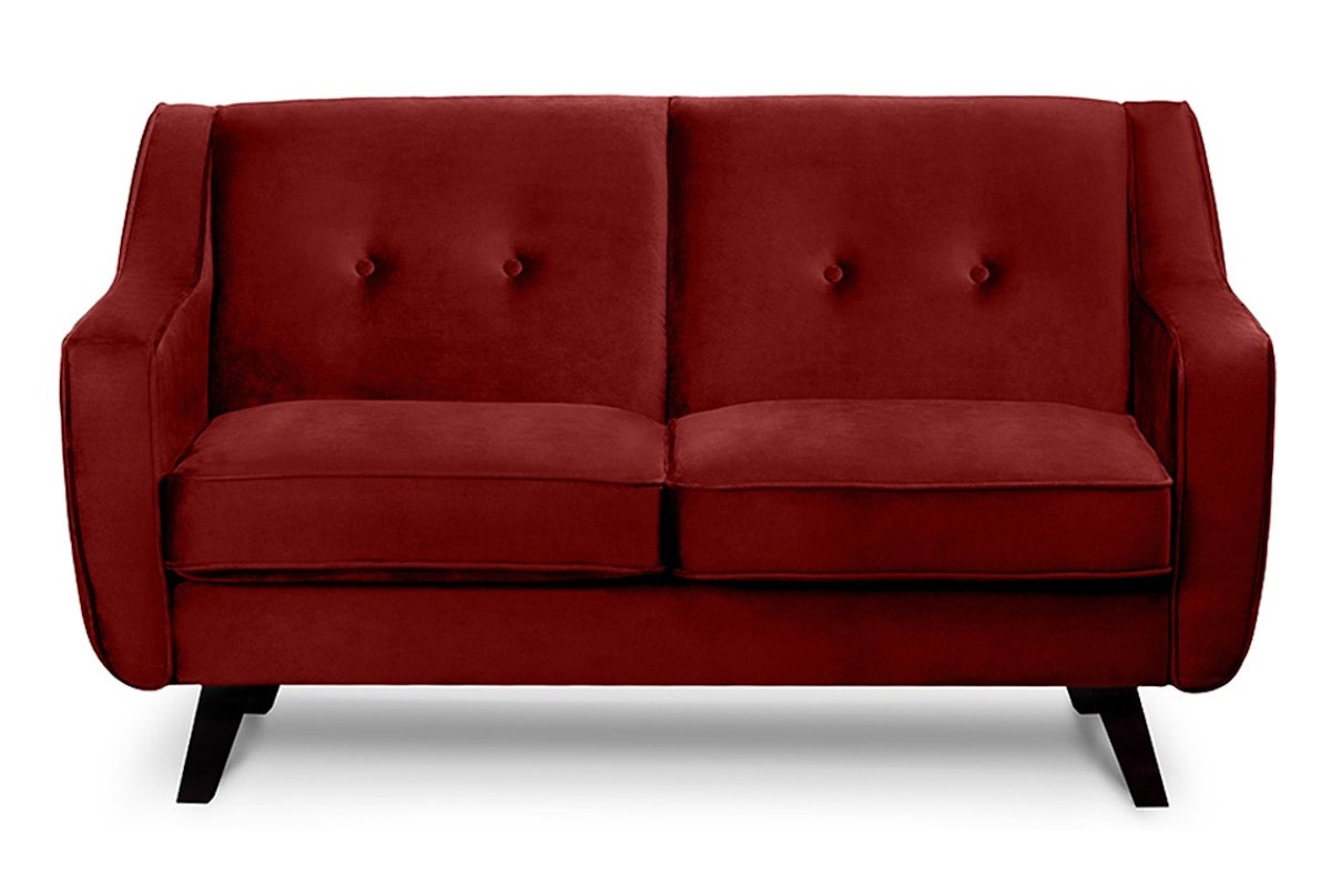 Sofa TERO, bordo, 146x89x81 cm