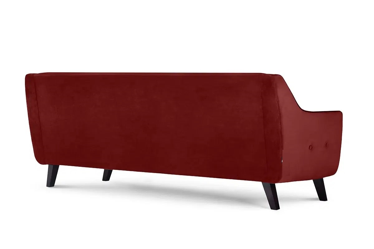 Sofa TERO, bordo, 206x89x81 cm
