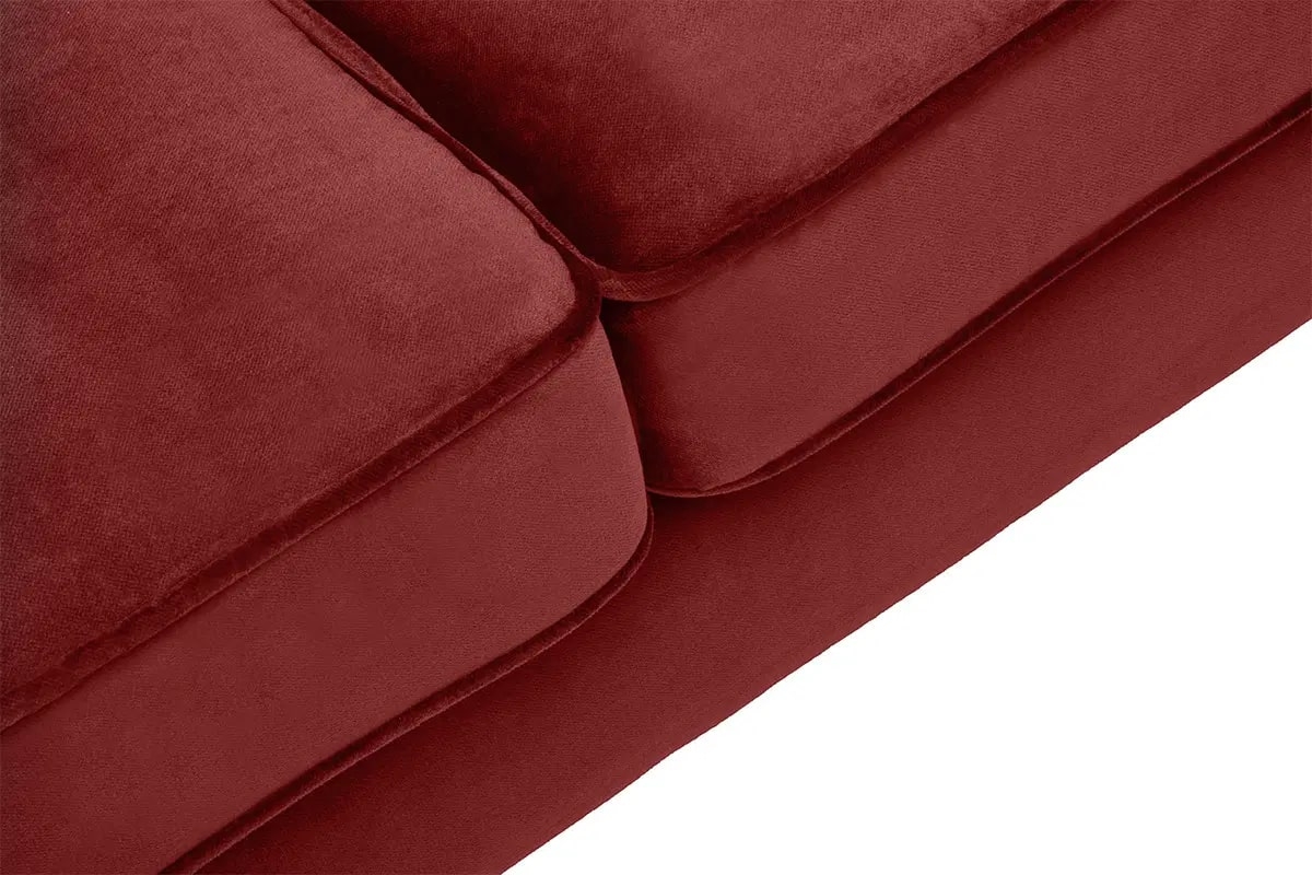Sofa TERO, bordo, 206x89x81 cm