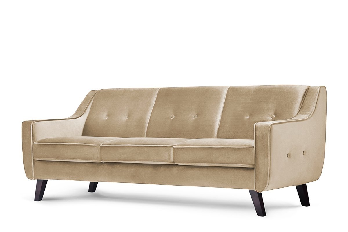 Sofa TERO, šviesiai ruda, 206x89x81 cm