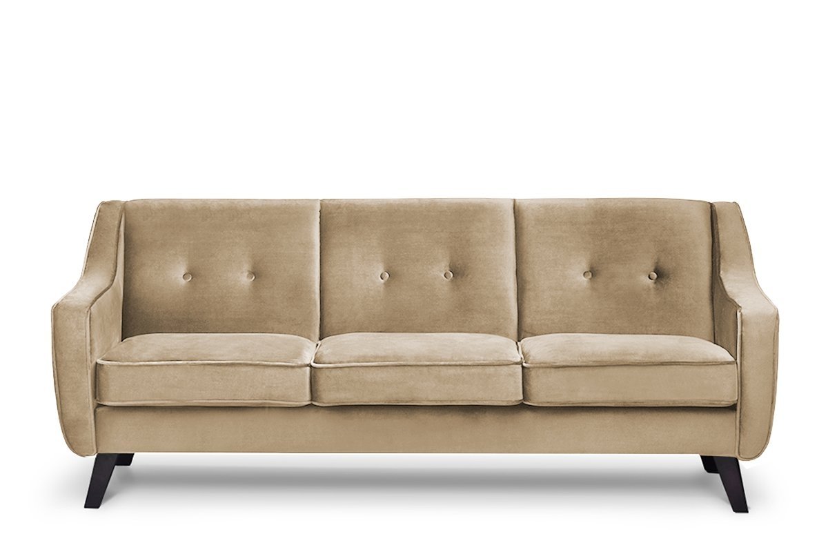 Sofa TERO, šviesiai ruda, 206x89x81 cm