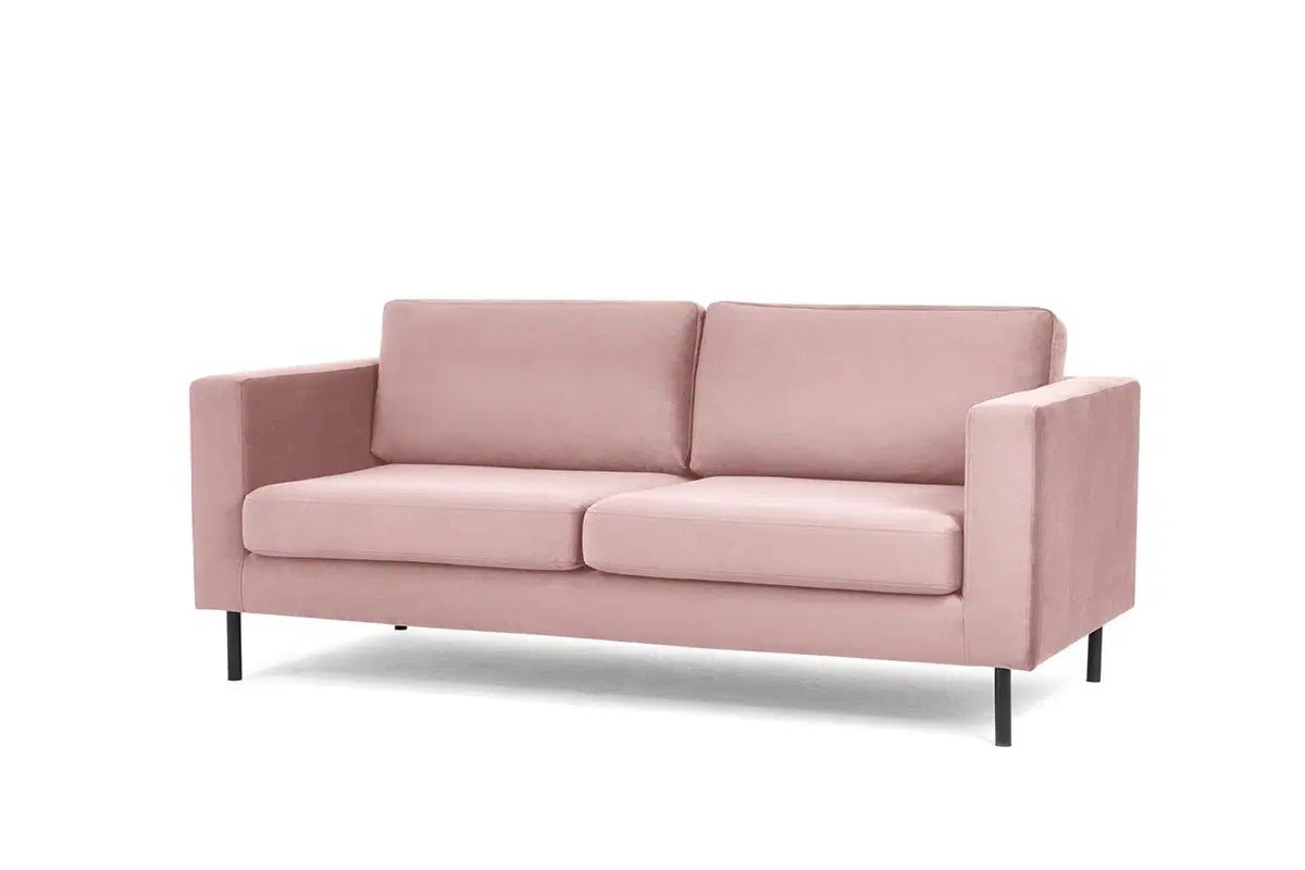 Sofa TOZZO, rožinė, 193x86x84 cm