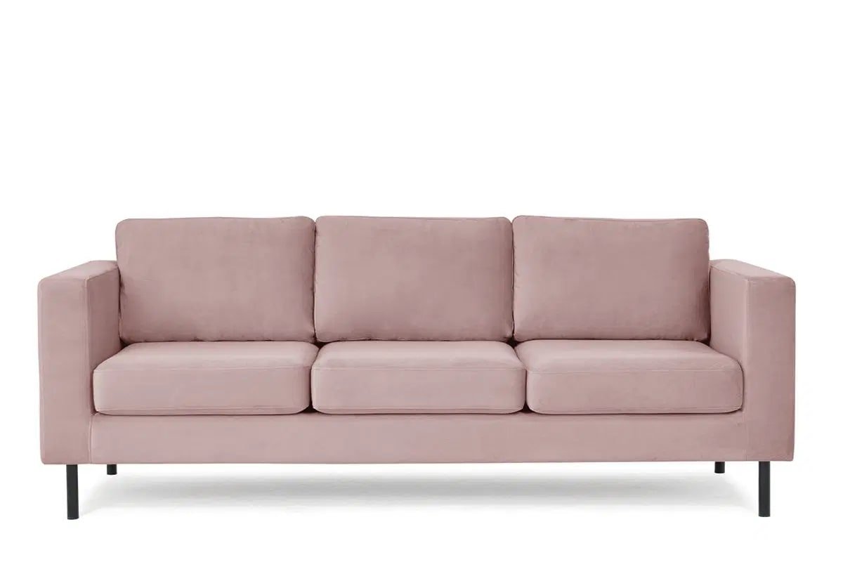 Sofa TOZZO, rožinė, 210x86x84 cm