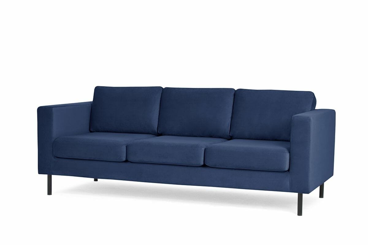 Sofa TOZZO, mėlyna, 210x86x84 cm