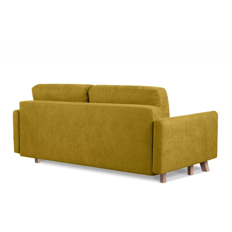 Sofa VISA, geltona, 220x95x79 cm