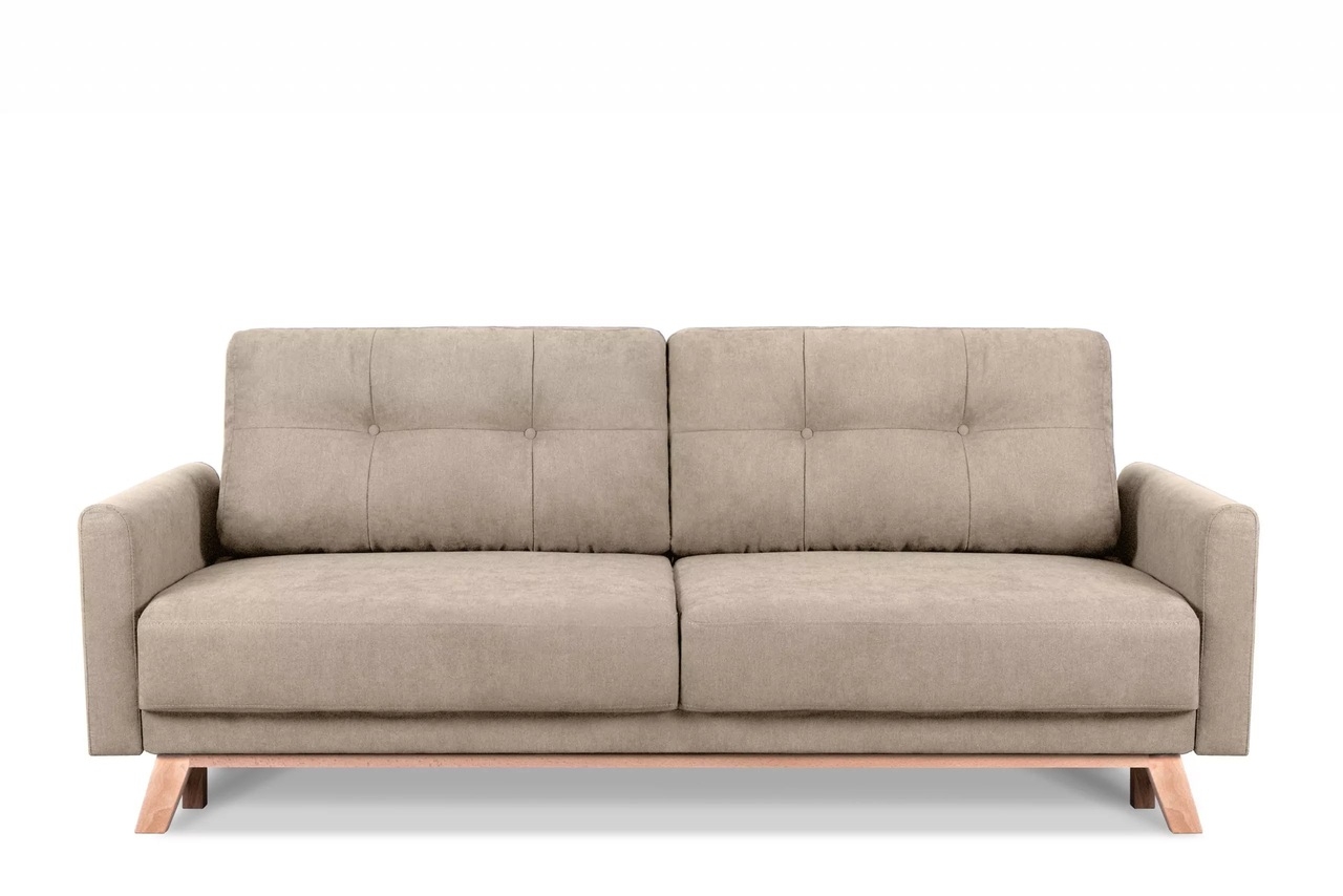 Sofa VISA, smėlio, 220x95x79 cm