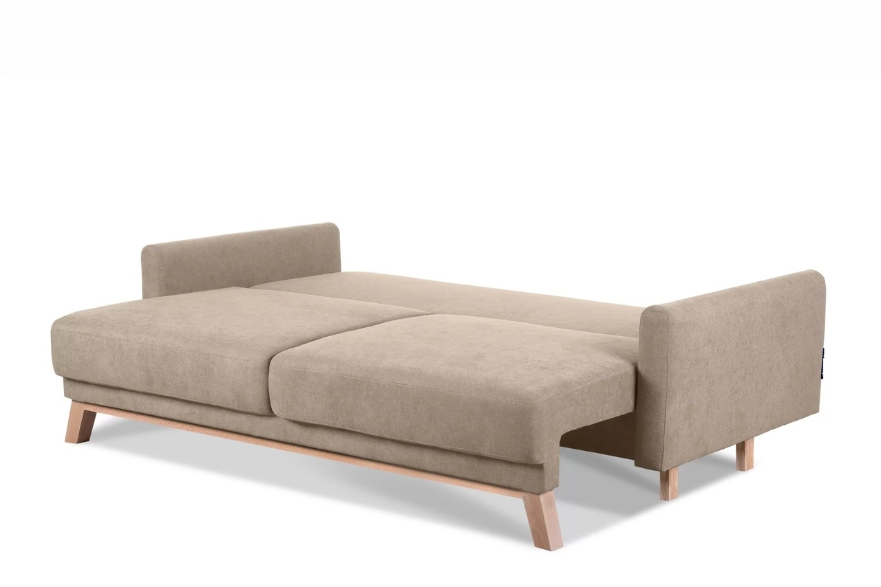 Sofa VISA, smėlio, 220x95x79 cm