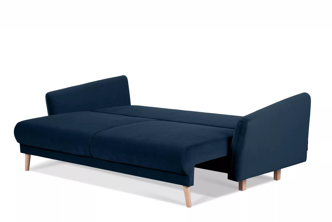 Sofa BELMO, mėlyna, 228x95x102 cm