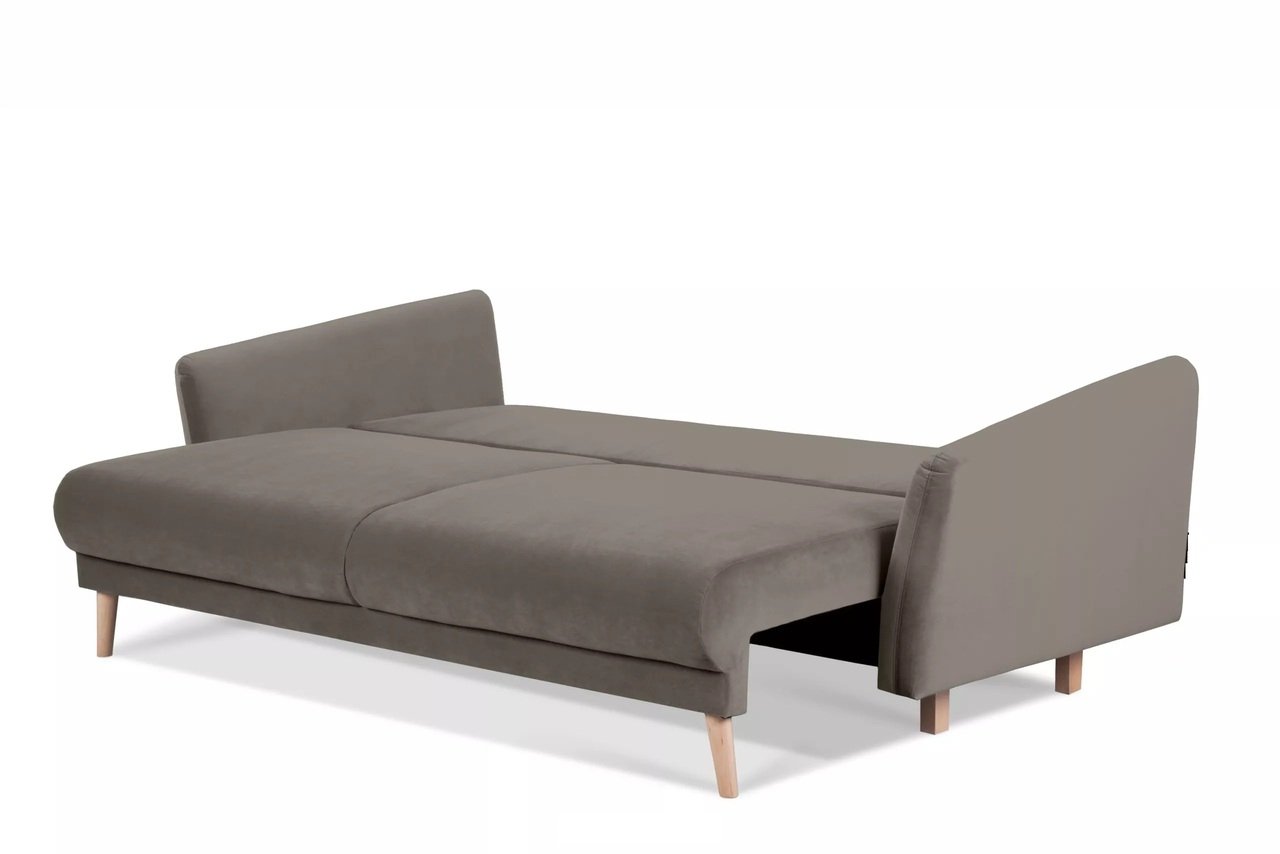 Sofa BELMO, šviesiai pilka, 228x95x102 cm