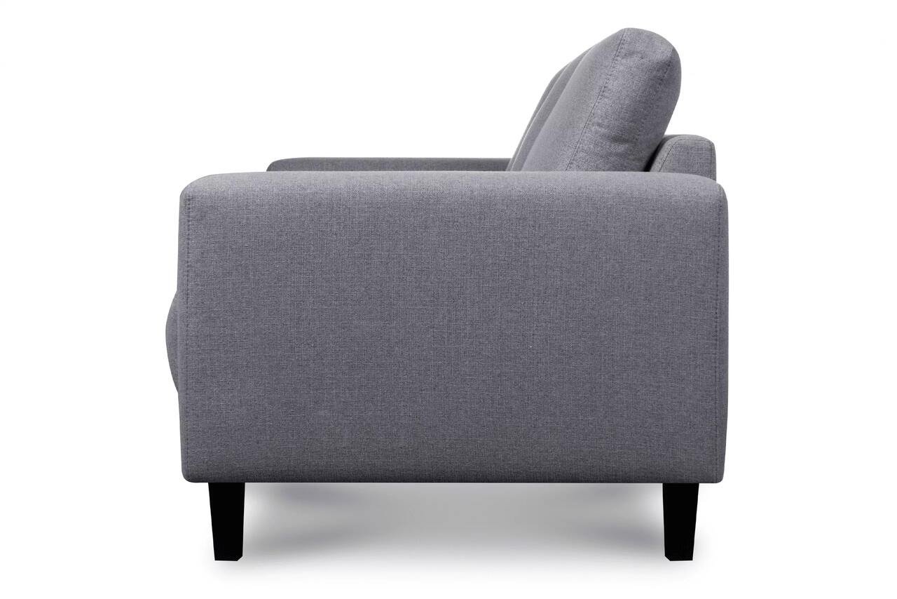 Sofa ALI, pilka, 240x87x85 cm