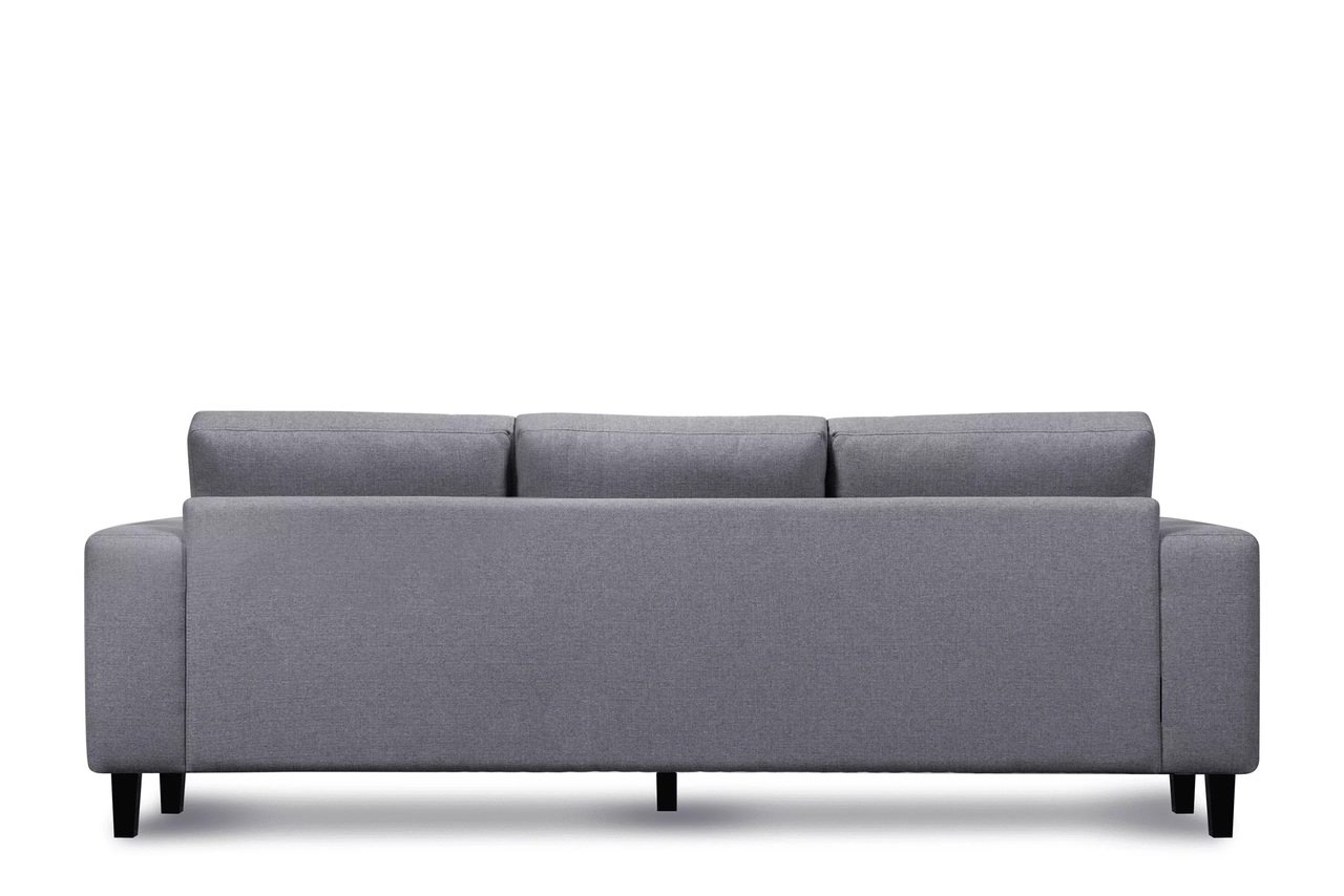 Sofa ALI, pilka, 240x87x85 cm