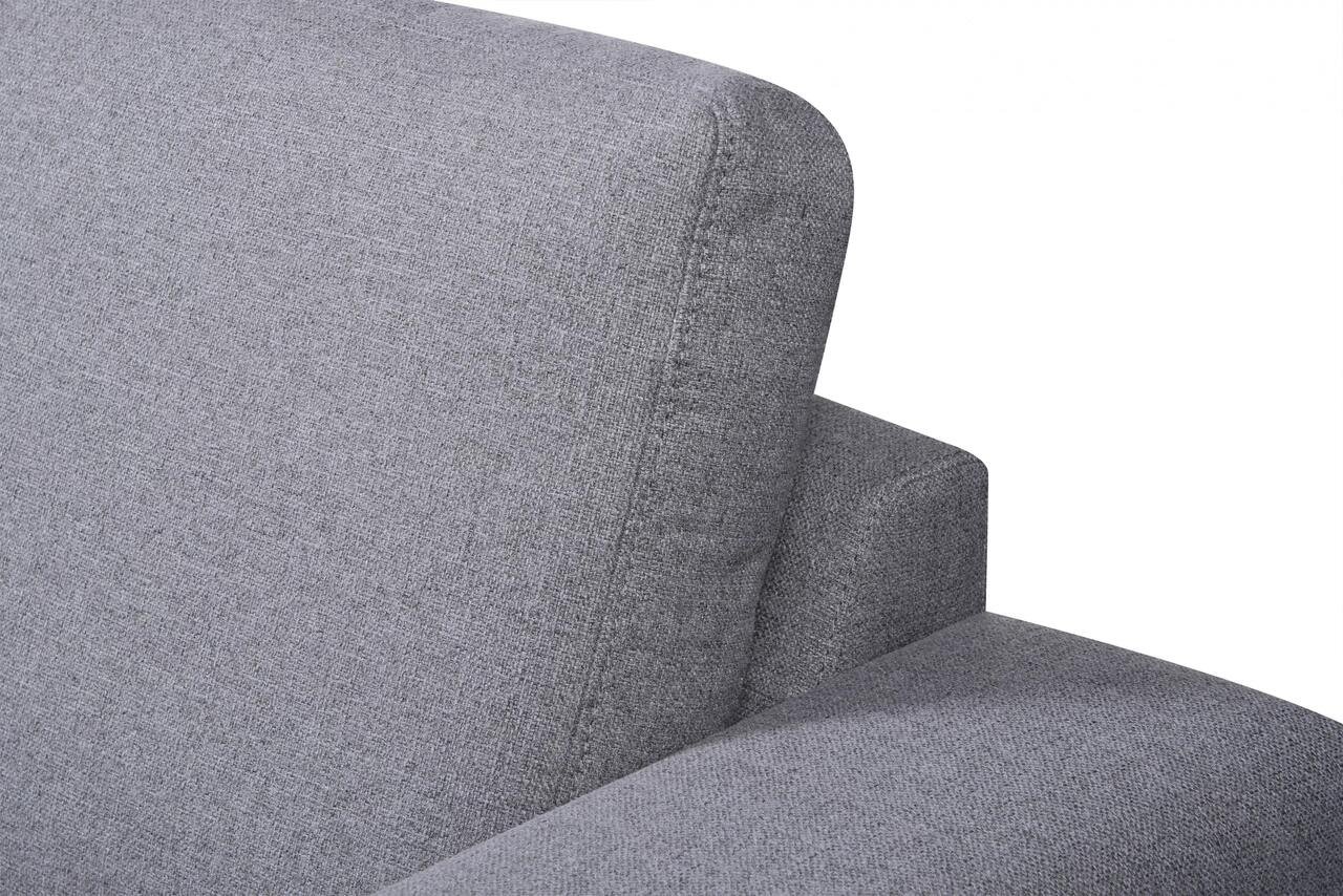 Sofa ALI, pilka, 240x87x85 cm