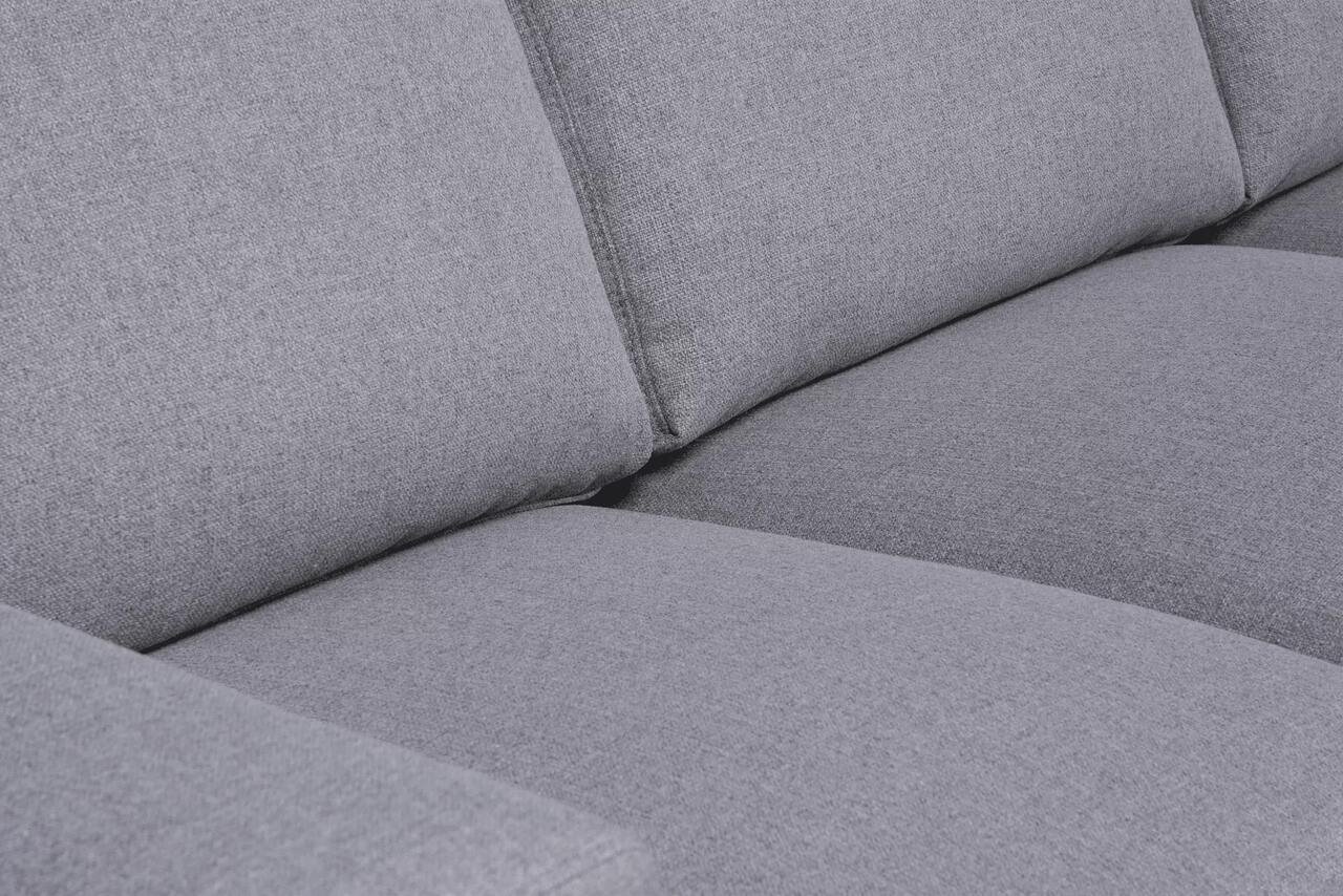 Sofa ALI, pilka, 240x87x85 cm