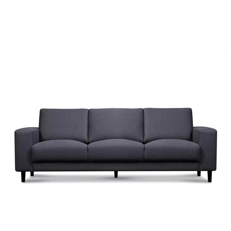 Sofa ALI, tamsiai pilka, 240x87x85 cm