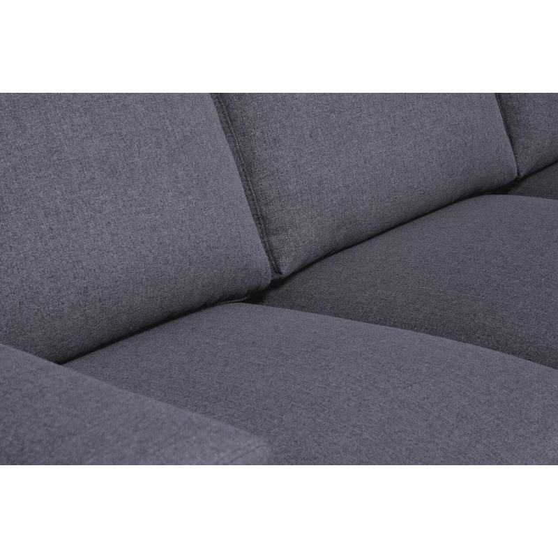 Sofa ALI, tamsiai pilka, 240x87x85 cm